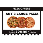Any 3 Large Pizza